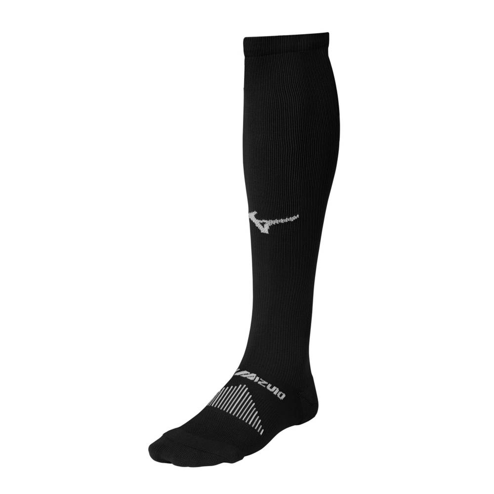 Womens Mizuno Performance OTC Baseball Socks Black Philippines (XVEFBP168)